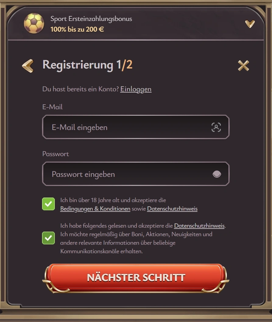 vicibet registration